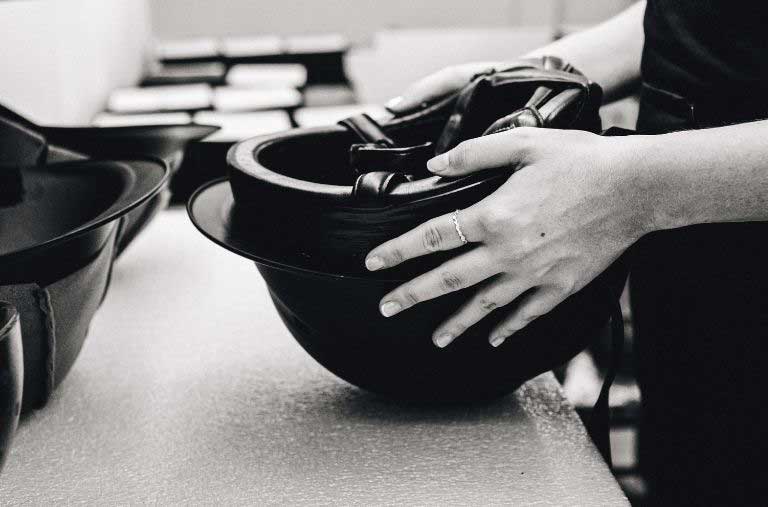 When should you replace a riding helmet?