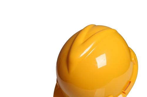 safety helmet with welding shield